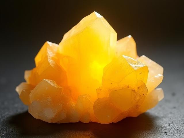 Sárga Kalcit Geóda